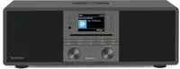 Technisat DIGITRADIO 650 Anthrazit - Radio Tuner: Internetradio - FM - DAB+ - Stromversorgung: Netzbetrieb - Detailfarbe: Anthrazit - Ausstattung: Equalizer - Display - Weckfunktion - Schlummerfunktion - Fernbedienung - CD-Player - App - Senderspeicher - 