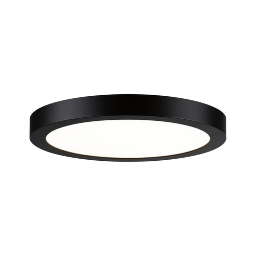Paulmann LED Panel Abia rund 300 mm Schwarz - Leuchten Kategorie: Deckenleuchte - Betriebsart: Netzbetrieb - Lampensockel: LED fest verbaut - Farbtemperatur Kelvin: 2700 K - Dimmbar: nicht dimmbar - Farbwiedergabeindex CRI: 80