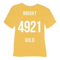 Poli-Tape Aufbügelfolie Poli-Flex turbo, 30.5 x 122 cm, Bright Gold - Geeignet für Drucker: Nein - Detailfarbe: Gelbgold - Aussenanwendung: Nein - Selbstklebend: Nein - Folien Effekt: Matt - Format: 30.5 x 122 cm