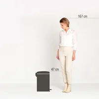 Brabantia Treteimer Newicon 20 L Soft Beige