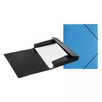 Pagna Gummibandmappe A4 PP Schwarz - Typ: Gummibandmappe - Ausstattung: Gummiband - Detailfarbe: Schwarz - Material: Polypropylen (PP)
