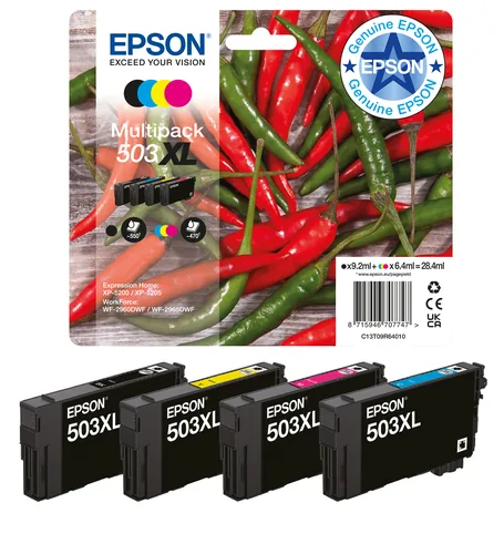 EPSON Tintenpatrone 503 cyan T09Q24010 WF-2960/65 165 Seiten