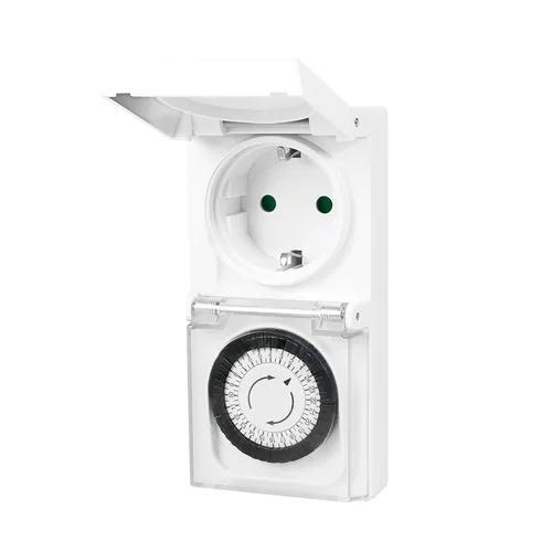 Logilink Zeitschaltuhr, mech. IP44, Outdoor, 2er Set