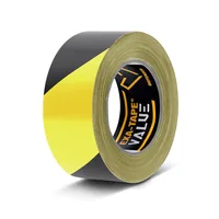 Defender Warnband Exa-Tape Value 50 mm x 33 m, Schwarz/Gelb - Breite: 50 mm - Länge: 33 m - Art: Absperrband - Klebehaftung: Stark haftend - Detailfarbe: Gelb - Schwarz