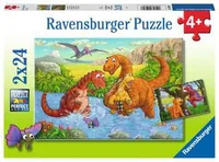 Ravensburger Puzzle Spielende Dinos - Motiv: Tiere - Altersempfehlung ab: 4 Jahren - Tiefe: 26 cm - Eigenschaften: Keine Eigenschaft - Zertifikate: Keine Zertifizierung - Breite: 18 cm