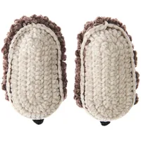 Rico Design Häkelset Ricorumi Babyschuhe, Igel - Motiv: Igel - Set: Ja - Detailfarbe: Weiss - Braun - Produktart: Häkelset