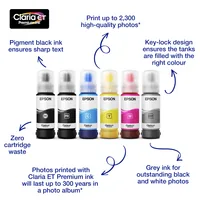 Epson - 70 ml - sort - original - blækrefill - for EcoTank ET-8500, ET-8550