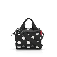 Reisenthel Umhängetasche Allrounder Cross Dots White - Taschentyp: Umhängetasche - Zielgruppe: Herren - Damen - Breite: 22 cm - Zusatzfächer: Ja - Material: Polyester - Höhe: 24 cm