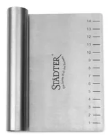 Städter Teigkarte Profi Silber, 15 x 12 cm - Set: Nein - Detailfarbe: Silber - Spülmaschinenfest: Ja - Material Küchenhelfer: Edelstahl