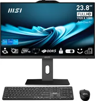 MSI Pro AP242P 14M-649XEU Intel® Core™ i5 i5-14400 60,5 cm (23.8") 1920 x 1080 Pixel All-in-One-PC 16 GB DDR5-SDRAM 512 GB SSD Wi-Fi 6E (802.11ax) Schwarz