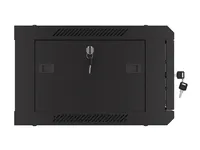 Lanberg WF01-6404-23B rack cabinet 4U Wall mounted rack Black