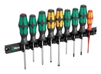 9650 Magnetleiste Kraftform Schraubendreher-Satz, 9‑teilig