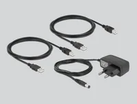 DELOCK USB 2.0 Switch fr 2 PC an 2 Gerte