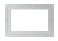 ALLNET Touch Display Tablet 15 Zoll zbh. Blende für Einbaurahmen, weiß breit
