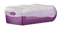 HAN Karteibox Croco A8, Violett - Medienformat: Visitenkarten - Detailfarbe: Violett - Material: Kunststoff