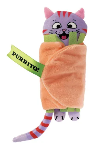 Kong Katzen-Spielzeug Pull-A-Partz Purrito - Produkttyp: Plüsch-/Stofftier - Eigenschaften: Keine spezielle Eigenschaft - Tierart: Katze