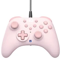 Hori Controller Switch 2 Cozy Pink - Plattform: Nintendo Switch - Nintendo Switch OLED-Modell - Verbindungsmöglichkeiten: Kabelgebunden - Controller Typ: Gamepad - Detailfarbe: Hellrosa