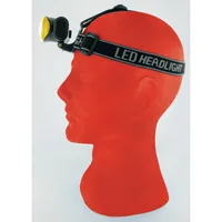 Schwaiger LED Stirnlampe 120 Lumen SchwarzGelb