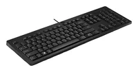 HP 125 G2 USB Wired Keyboard clavier Bureau Noir