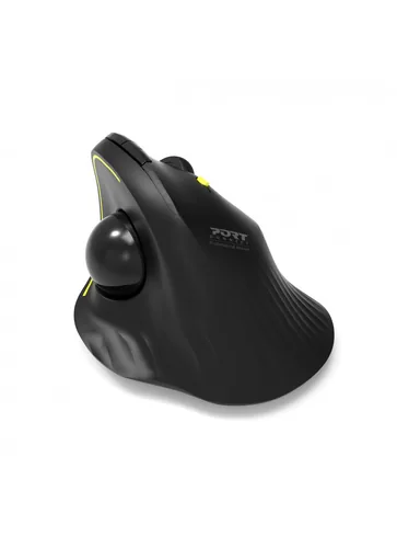 Port MOUSE ERGONOMIC RECHARGEABLE BLUETOOTH TRACK BALLED