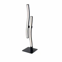 Näve Tischleuchte LED «Onda» h: 44 cm - Betriebsart: Netzbetrieb - Lampensockel: LED fest verbaut - Farbtemperatur Kelvin: 3000 K - Zusätzliche Ausstattung: Ein/Aus-Schalter - Gesamtleistung: 10 W - Dimmbar: nicht dimmbar