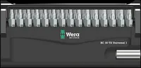 Wera Bit-Check 30 TX Universal 1 SB