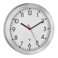TFA-Dostmann 60.3546.02 wall/table clock Quartz clock Round Aluminium, White
