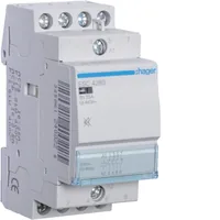 Hager Schütze 25A 3S + 1Ö 230 V brummfrei - Ausführung: Schütz - Schaltbare Kontakte: 4 × - Steuerspannung: 230 V