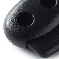 Prym Kordelstopper 2-Loch Schwarz - Verpackungseinheit: 2 Stück - Detailfarbe: Schwarz - Produkttyp: Kordelstopper
