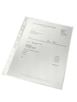 Leitz Zeigetasche Recycle A4 25 Stück, Transparent - Typ: Zeigetasche - Ausstattung: Keine - Detailfarbe: Transparent - Material: Recycling-Kunststoff
