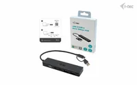 I-TEC USB-C Metal HUB 2xUSB 3.0 2xUSB-C 5Gbps without power adapter ideal for Notebook Ultrabook Tablet PC