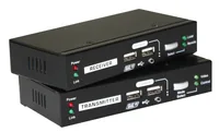 LevelOne KVM Extender über Cat5 2xUSB-A2xVGA schwarz