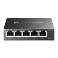 TP-Link Switch Omada Easy Smart 5 x 1G Ports TL-SG105E 5 Port - SFP Anschlüsse: 0 - Montage Switch: Desktop - SFP+ Anschlüsse: 0 - QSFP+ Anschlüsse: 0 - SFP28 Anschlüsse: 0 - Switch Management: Smart-Managed