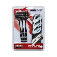 Unicorn STEEL TIP S300 - 22g, Schwarz - Nachhaltigkeit: Nicht angegeben - Dart Art: Steel Dart - Detailfarbe: Schwarz - Material: Stahl - Gewicht: 22 g