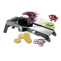 GEFU 89429 slicer Manual Black, Stainless steel Plastic, Stainless steel