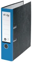 VON Ordner 8 cm, Blau - Zusatzfächer: Nein - Anzahl Ringe: 2 - Breite: 8 cm - Detailfarbe: Blau