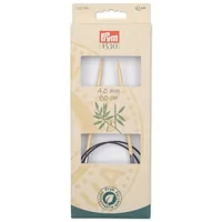 Prym 1530 Rundstricknadel BAMBUS 4.00 mm, 80 cm - Material: Bambus - Produkttyp: Rundsticknadel