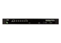 Aten KVM Switch CS1308 - Konsolen Ports: USB 2.0 - PS/2 - VGA - Computer Ports: PS/2 - USB 2.0 - VGA - KVM-Art: Lokal - Anzahl Geräte: 8 - Montage: 19 Rack - Stromversorgung: Externes Netzteil