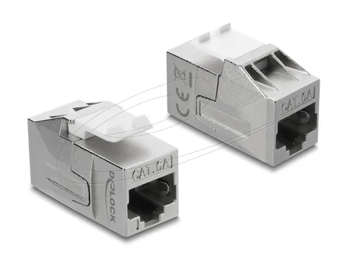 Keystone Modul Kupplung RJ45 Buchse zu RJ45 Buchse Cat.6A geschirmt