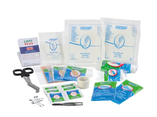 Care Plus Erste-Hilfe-Set Compact - Produktkategorie: Medizinprodukt - Breite: 4.5 cm - Höhe: 15 cm - Tiefe: 20.4 cm - Detailfarbe: Schwarz - Natürlich Leben: Keine Besonderheiten