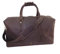 Alpenleder Alabama duffel bag Leder, Nylon Braun