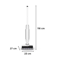 Rowenta X Clean 10 2-in-1 stick vacuum Battery Dry&wet Bagless 200 W Silver, White