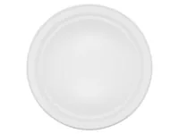 FURBER Einweg-Schale Ø 18 cm, 50 Stück, Weiss - Produkttyp: Einweg-Schale - Materialtyp: Pflanzliche Faser - Material: Zuckerrohrpulpe (Bagasse) - Detailfarbe: Weiss - Verpackungseinheit: 50 Stück