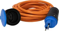 Brennenstuhl Verlängerungskabel 5 m T13 - T13 Orange - Anzahl Leiter: 3 - Detailfarbe: Orange - Kinderschutz: Nein - Steckereigenschaften: Montiert - Steckertyp Ausgang: T13 - Leiterquerschnitt: 1.5 mm²