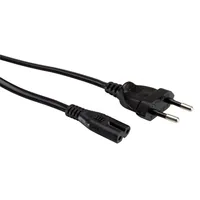 Rotronic Netzkabel 1.8 m C7-T26 - Anzahl Leiter: 2 - Detailfarbe: Schwarz - Kinderschutz: Nein - Steckereigenschaften: Angespritzt - Steckertyp Ausgang: C7 - Leiterquerschnitt: 0.75 mm²
