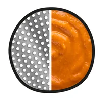 Moha Kartoffelpresse Press Pro Silber - Produkttyp: Kartoffelpresse - Material: Edelstahl - Detailfarbe: Silber - Anzahl Einsätze: 2 × - Spülmaschinenfest: Ja