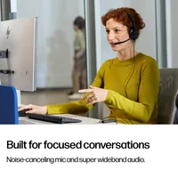 HP Poly Mission 415 Monaural USB Wired Headset
