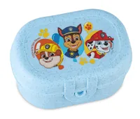 Koziol Snackbox PAW PATROL sky blue - Materialtyp: Biokunststoff - Unterteilungsmöglichkeit: Nein - Material: Biozirkulärer Kunststoff - Detailfarbe: Blau - Spülmaschinenfest: Ja - Set: Nein