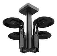 Flexson Deckenhalterung für Sonos Era 100, Schwarz - Paarweise: Nein - Detailfarbe: Schwarz - Typ: Deckenhalterung - Eigenschaften: Neigbar - Maximale Tragkraft: 2 kg