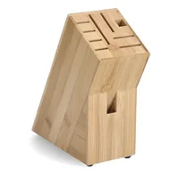 Zeller Present 25319 knife block Slot knife block Bamboo Wood